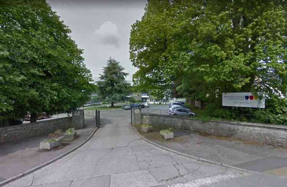 It was a different GCSE results day today at Whitstone School in Shepton Mallet (Photo: Google Street View)
