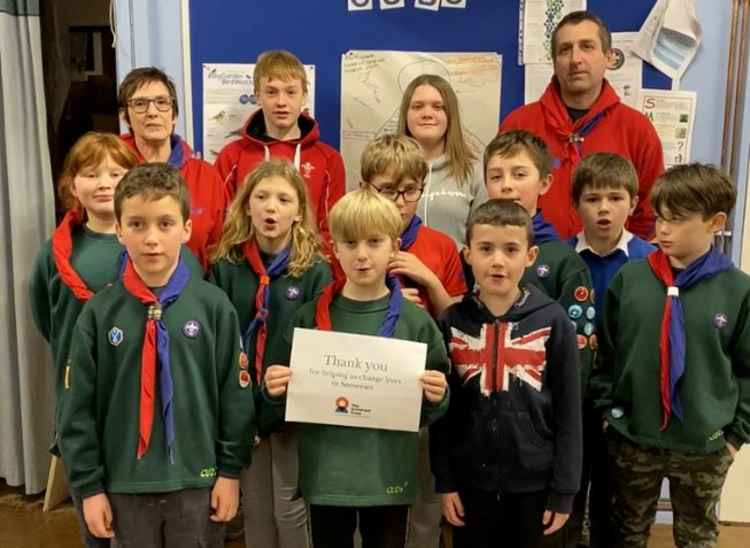 Scout groups are among those who have received money from the Somerset Fund in the past