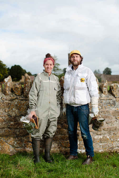 Paul Webb and colleague Izzy Motley from Black Bee Honey will be giving a bee keeping masterclass over the festival weekend