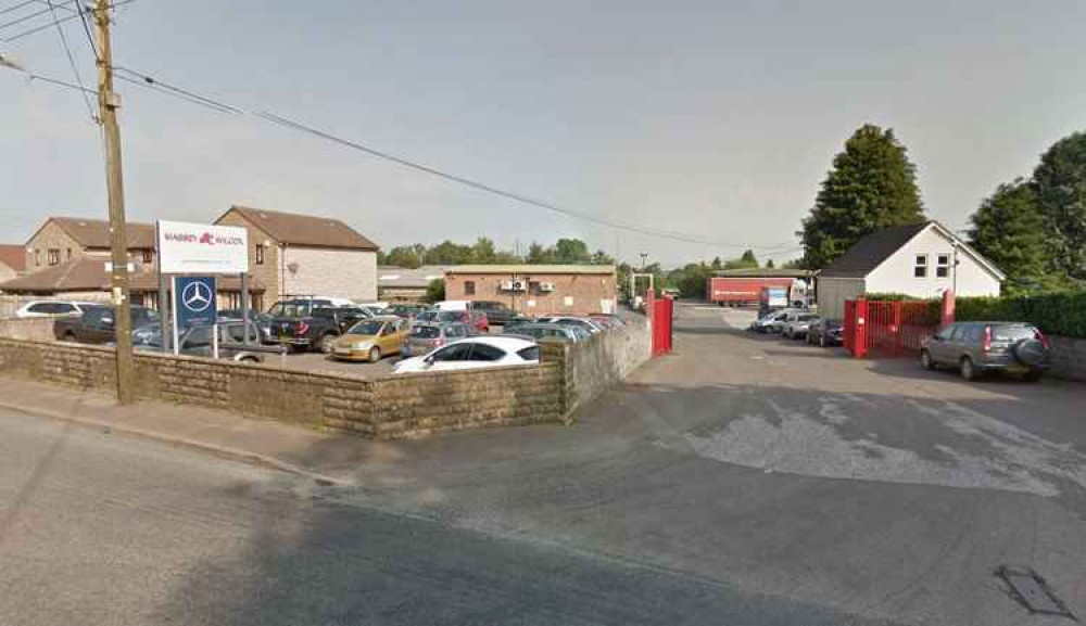 The main entrance of Massey Wilcox in Chilcompton (Photo: Google Street View)