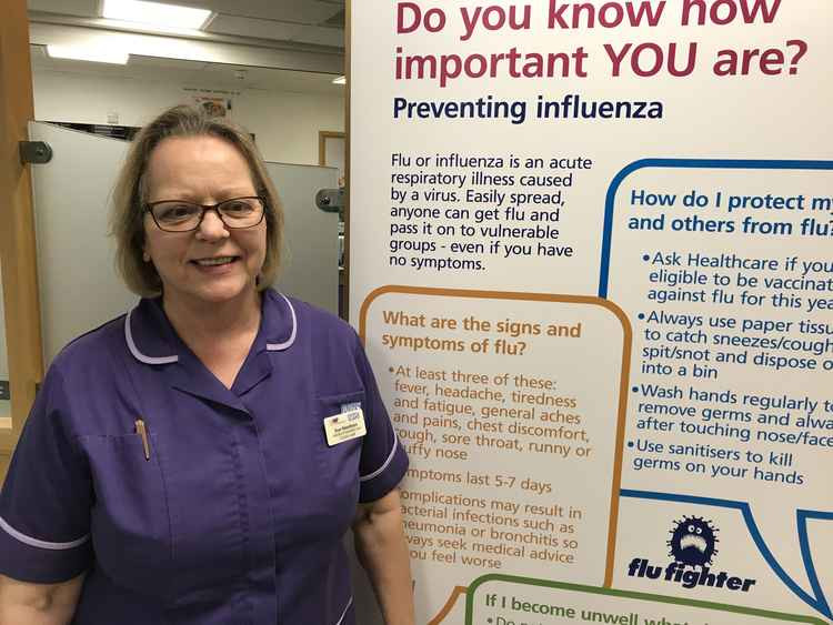 Susan Needham, infection control lead at Practice Plus Group Hospital Shepton Mallet (picture taken before first lockdown)