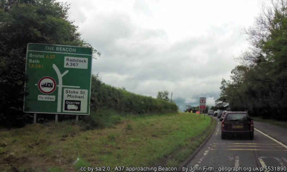 The crash is reported to have happened near to the top of Long Hill