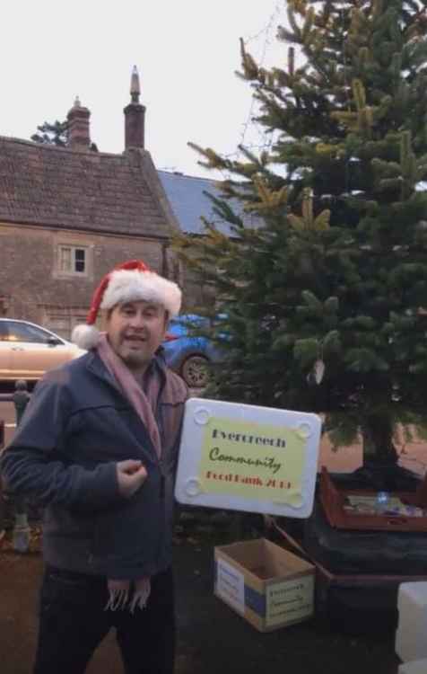 Councillor Barry O'Leary started the Give Back Christmas initiative last year