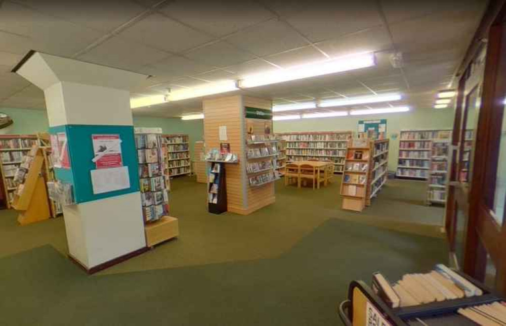 Inside Shepton Mallet Library (Photo: Google Street View)