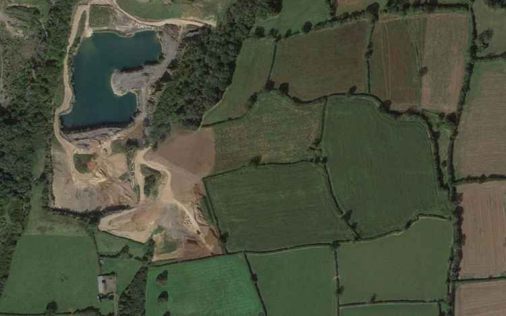 The land at Stoke St Michael where the tracks were proposed (Photo: Google Maps)