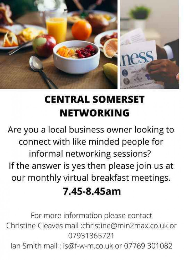 A virtual networking event is being held for local businesses