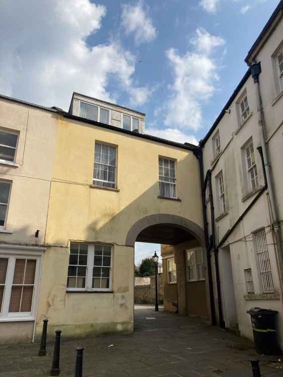 Two-bedroom flat in the High Street