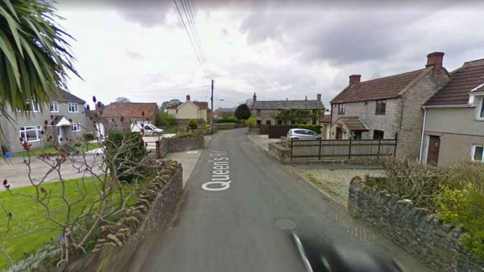 The fire happened in Queen's Road, Evercreech (Photo: Google Street View)