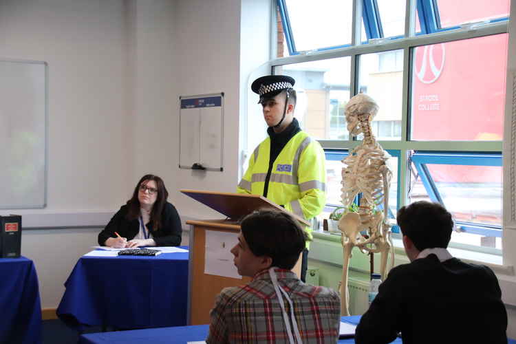 The court trial at Strode