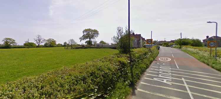 Proposed site of 63 new homes on Anchor Road in Coleford (Photo: Google Maps)
