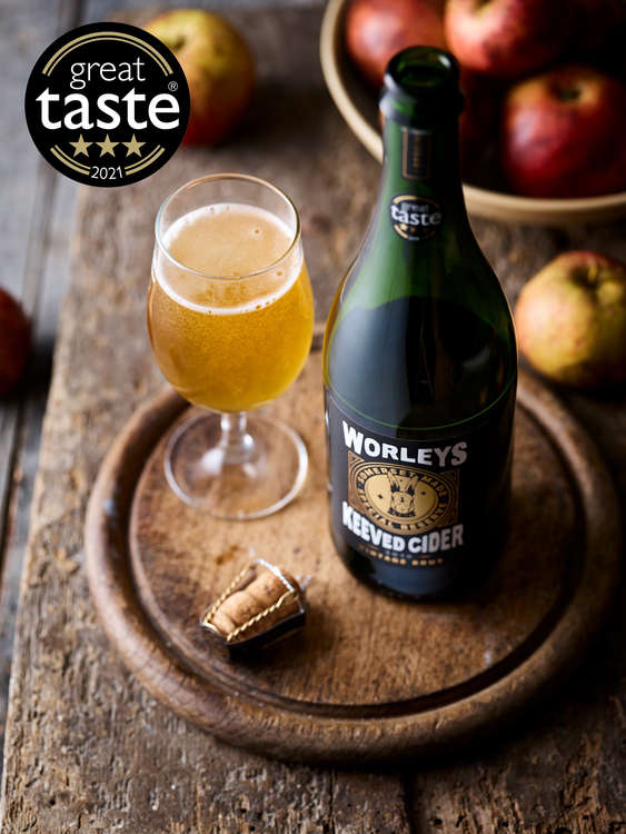 Visitors to the festival will have the chance to try Worley's Cider Special Reserve cider which has just won a Three Star Gold Award at the Great Taste Awards