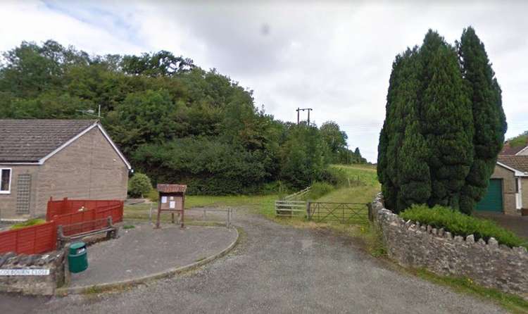 Land at Station Road in Gurney Slade (Photo: Google Maps)