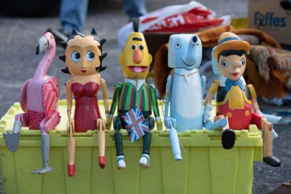 A Giant Flea Market is taking place at the Bath and West Showground, near Shepton Mallet, on Sunday