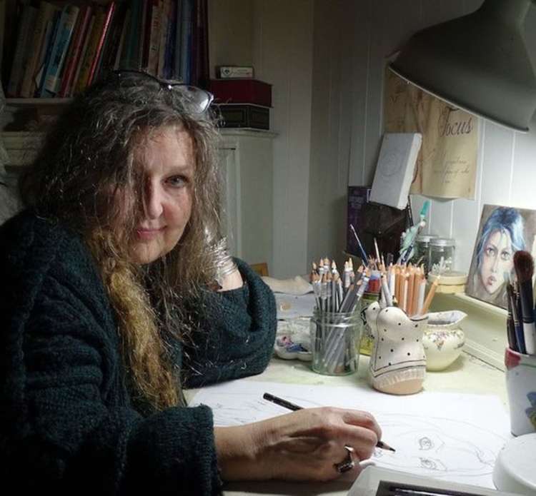 Penelope O'Gara, illustrator and dollmaker