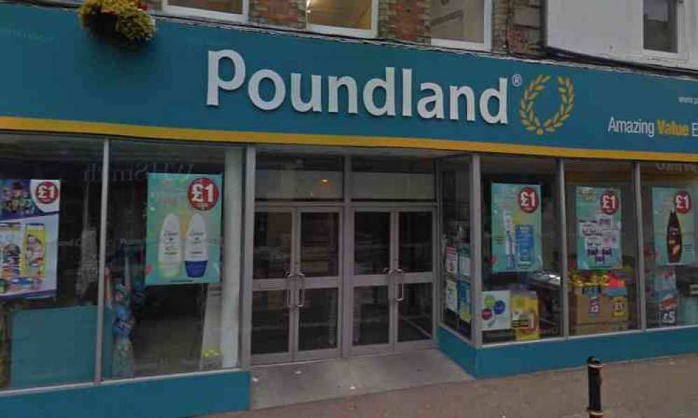 Falmouth Poundland. Credit: Google