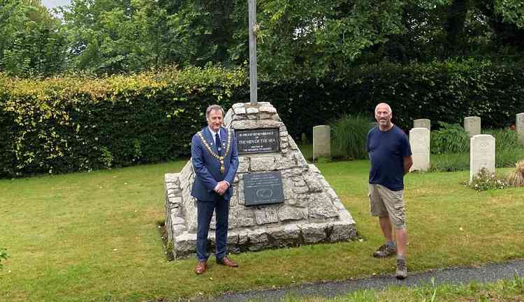 The Mayor, Councillor Steve Eva and Gary Brooks-Adams