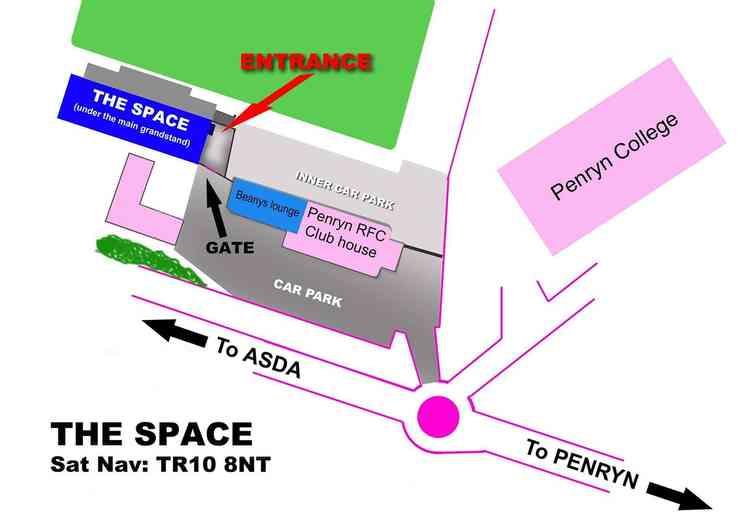 The free sessions will be held at The Space, Penryn