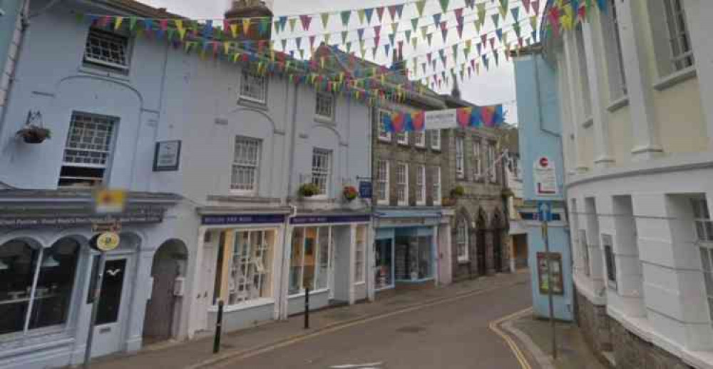 Arwenack Street, Falmouth. Credit: Google