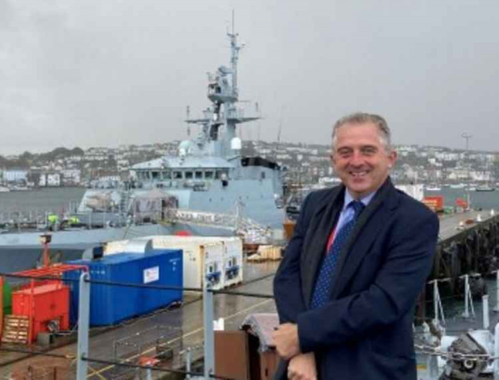 Miles Carden, the new CEO. Credit: Falmouth Harbour Commissioners.