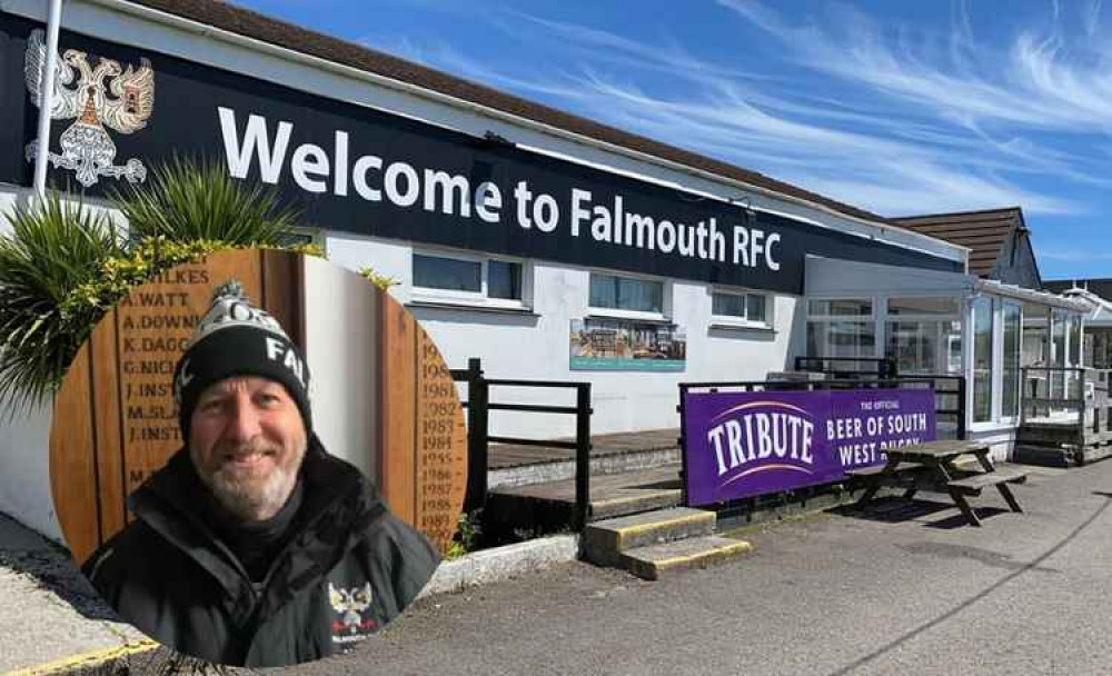 John Bullock, Falmouth RFC Chairman.