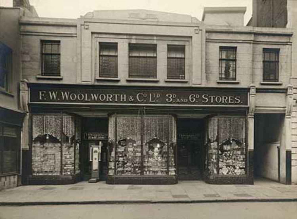 Falmouth Woolworths 1930s.