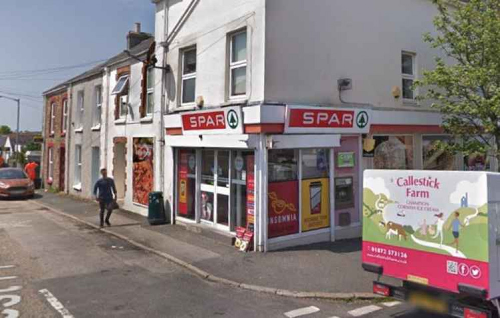 Spar, Falmouth. Credit: Google.