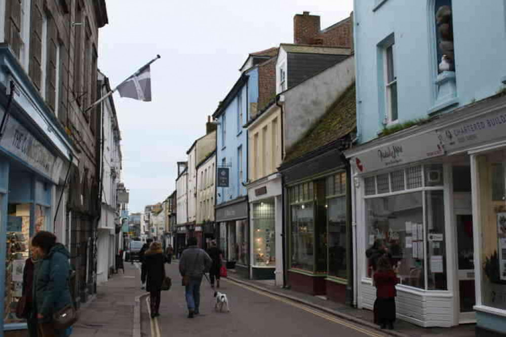 Falmouth Town Centre.