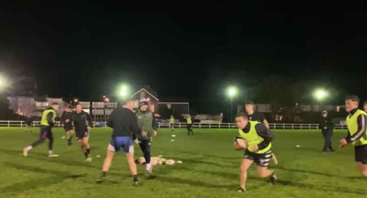 Falmouth Rugby are back in training.