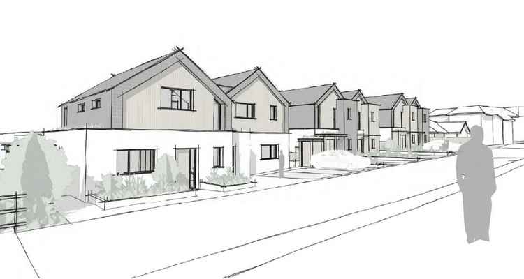 The proposed North Parade development. Photo taken from Cornwall Council planning page.