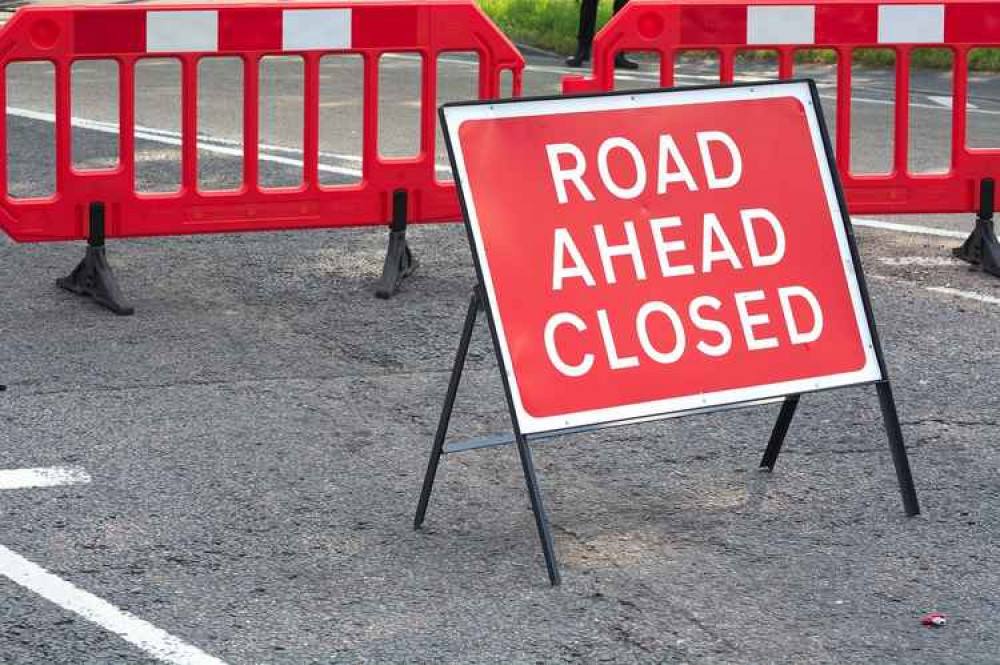 There will be a road closure in Penryn tomorrow for overhead cabling work