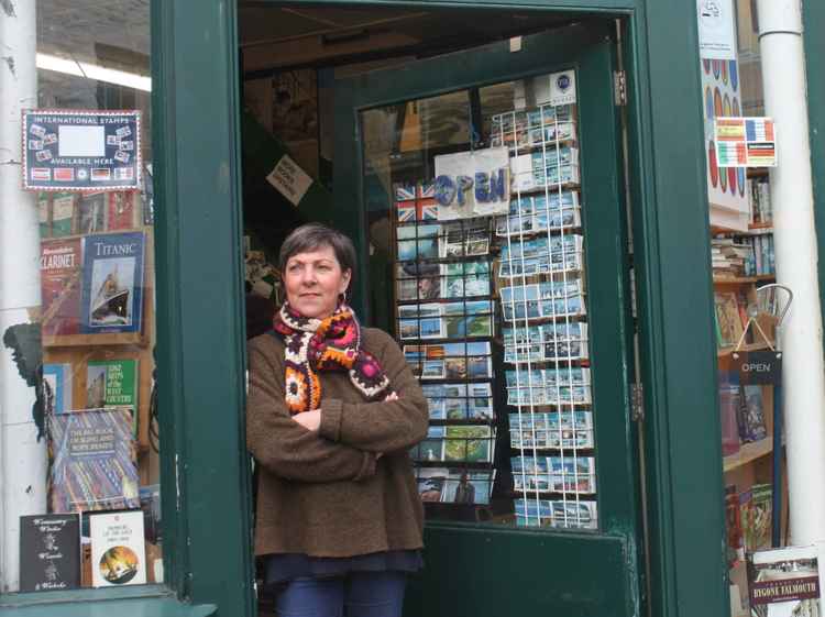 Our lovely shops. Tash from Bookmark.