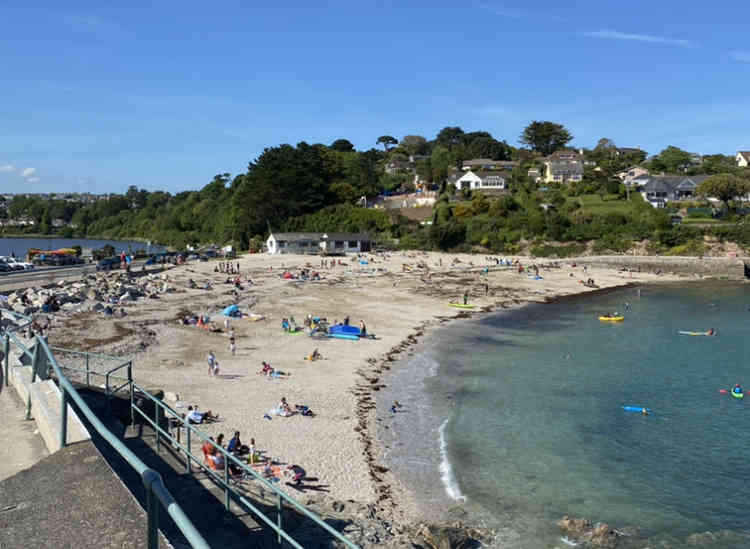 Swanpool Beach.