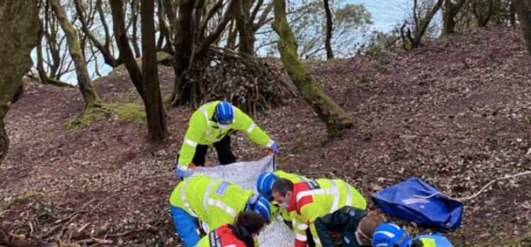 Stretcher - credit to Cornwall Air Ambulance.