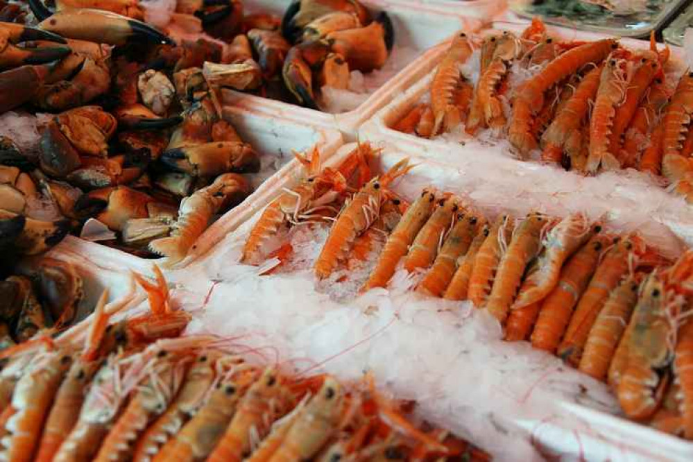 A Falmouth-based shellfish company has been fined after putting food on the market withother companies' food safety markings.