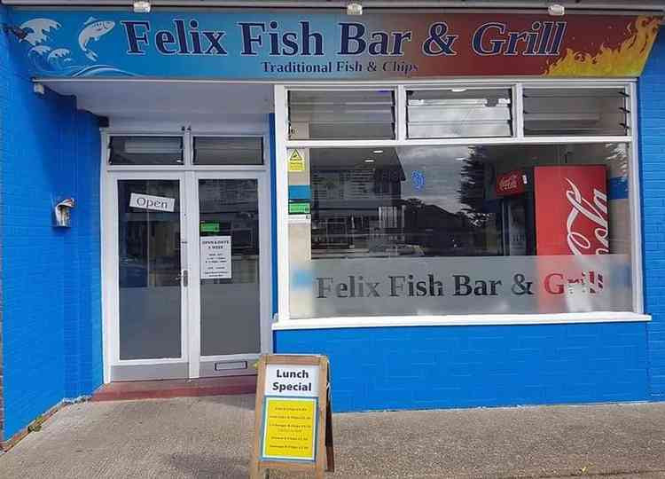 Felix fish bar was hoping to reopen on Thursday