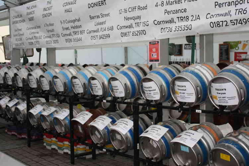 The beer festival in 2019.