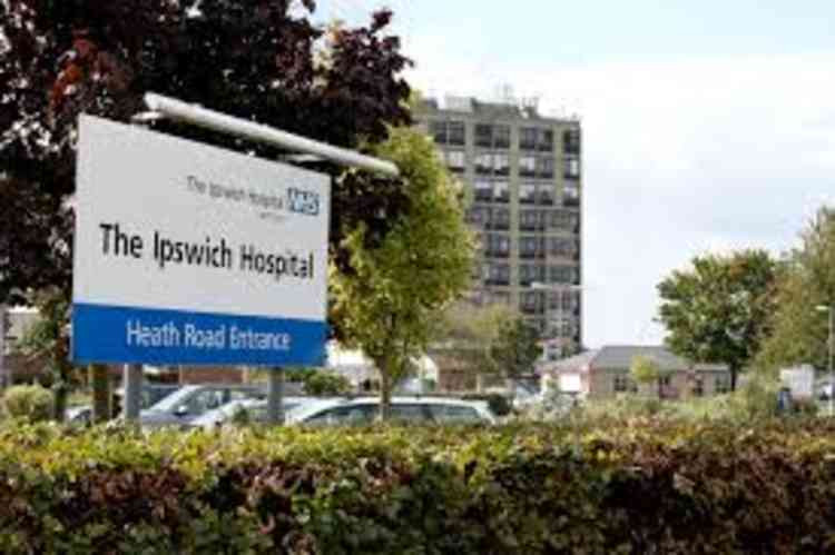 Ipswich Hospital looking after patients from Felixstowe area
