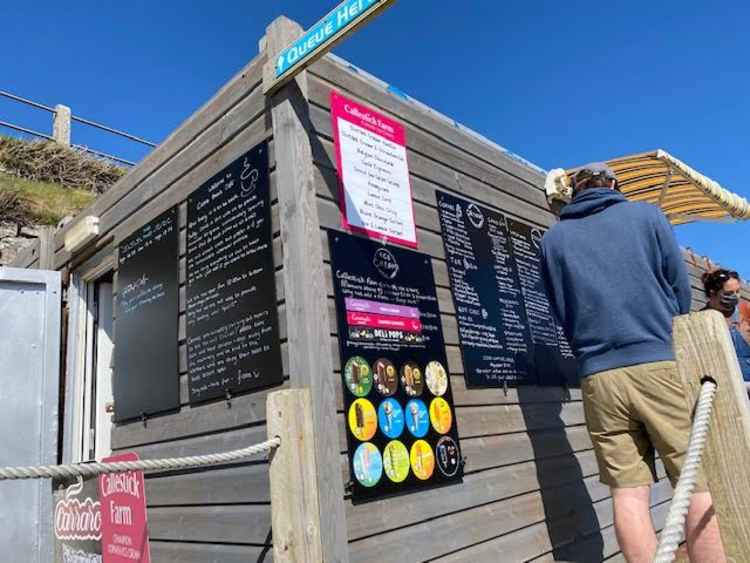 Castle Beach Cafe today.