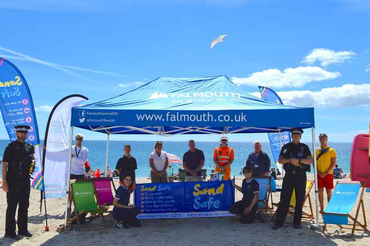 The Sandsafe campaign was launched over the weekend.