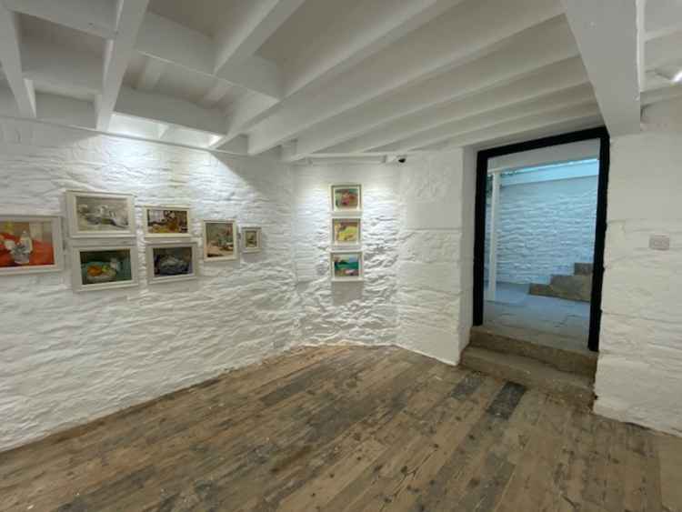 Inside Morgans, new art and design gallery in Falmouth.