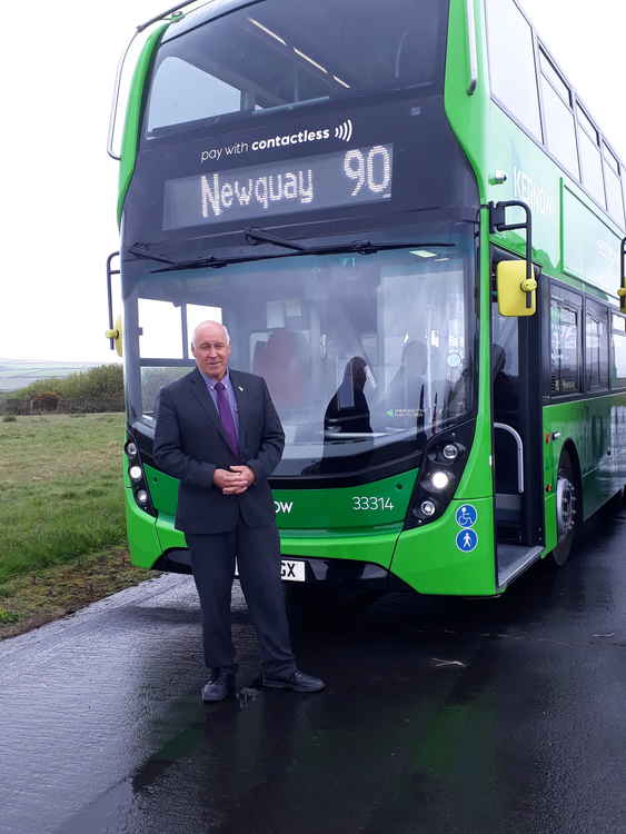 Geoff Brown, Cornwall Council Cabinet member for transport.