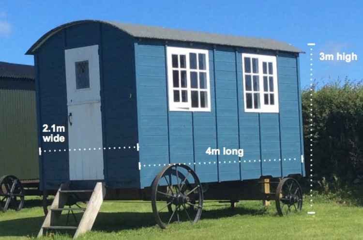 The shepherds hut.