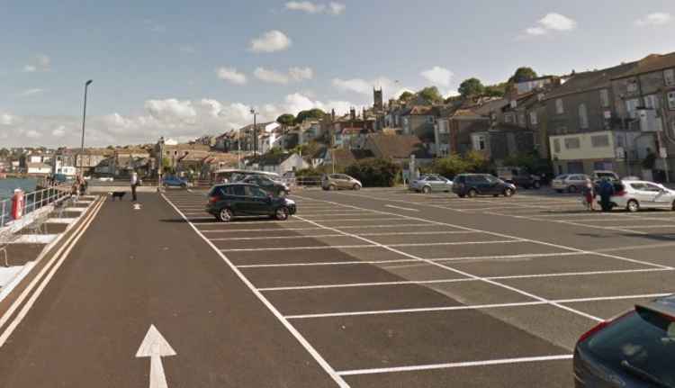 Church Street Car Park, one of the protest sites.