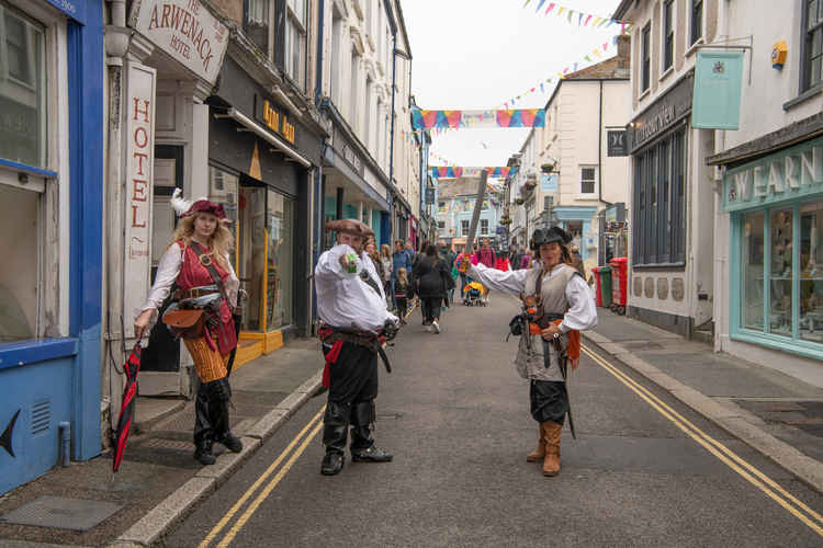 Pirates in Falmouth. Photo taken by Kathy White.