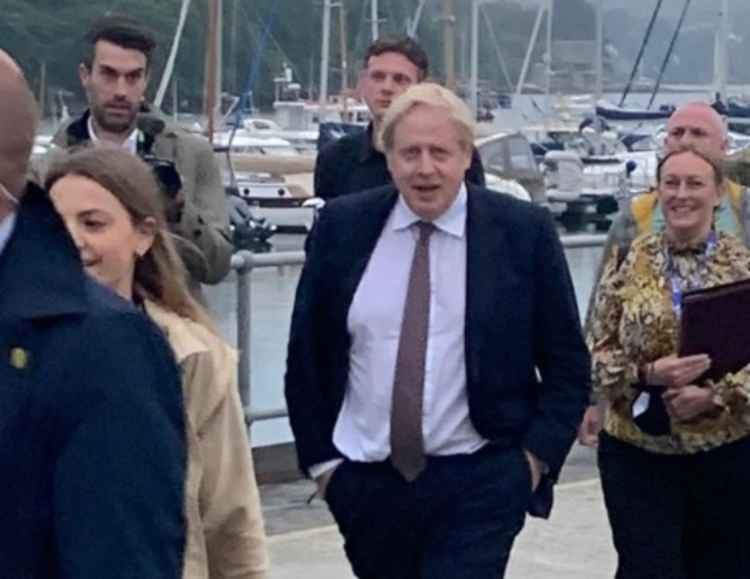 Boris at Mylor Yacht Harbour. Taken by Flynn Hunter.