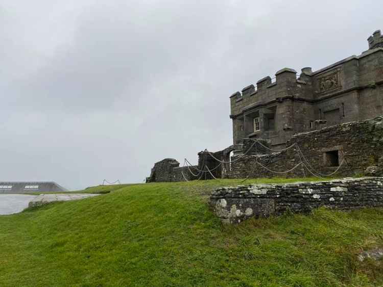 Pendennis Castle hosted a vigil yesterday to remember those lost to covid.