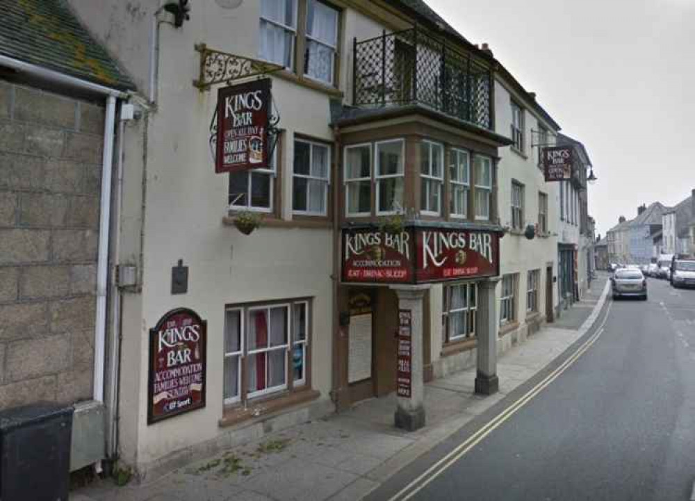 Kings Bar, Penryn. Google Maps.