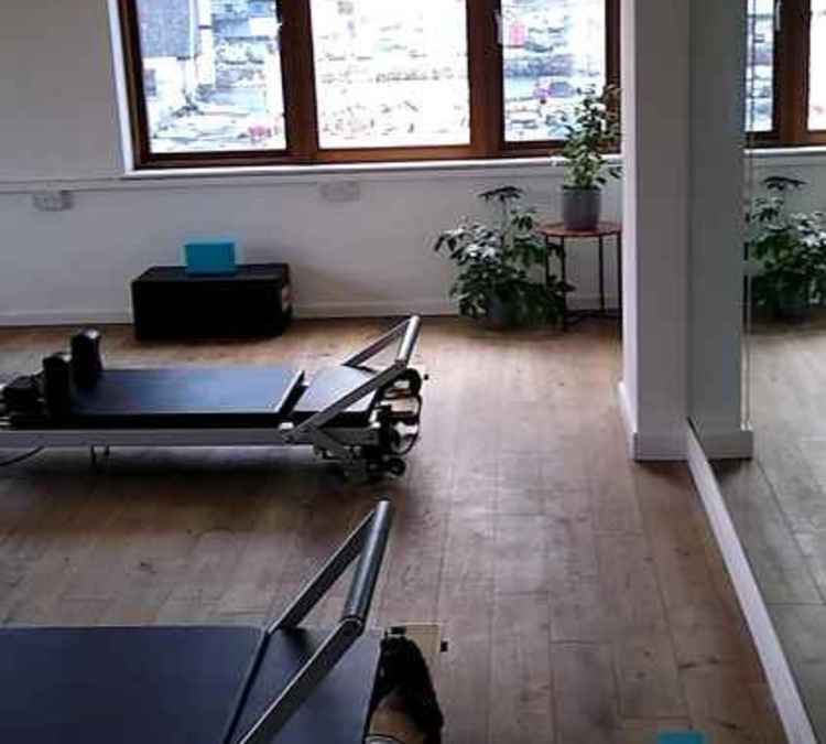 Inside rebel pilates.