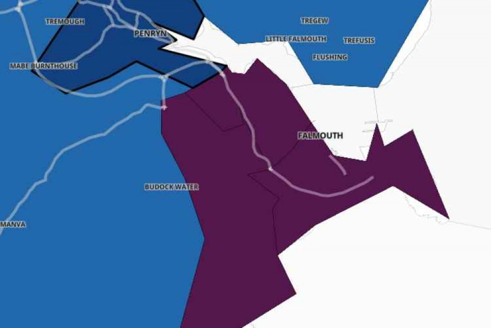 Covid map. Credit: Gov.