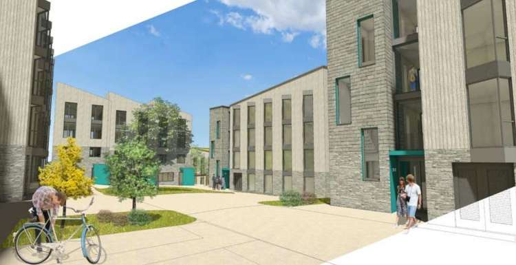 Design of the student village courtesy of Cornwall Council.